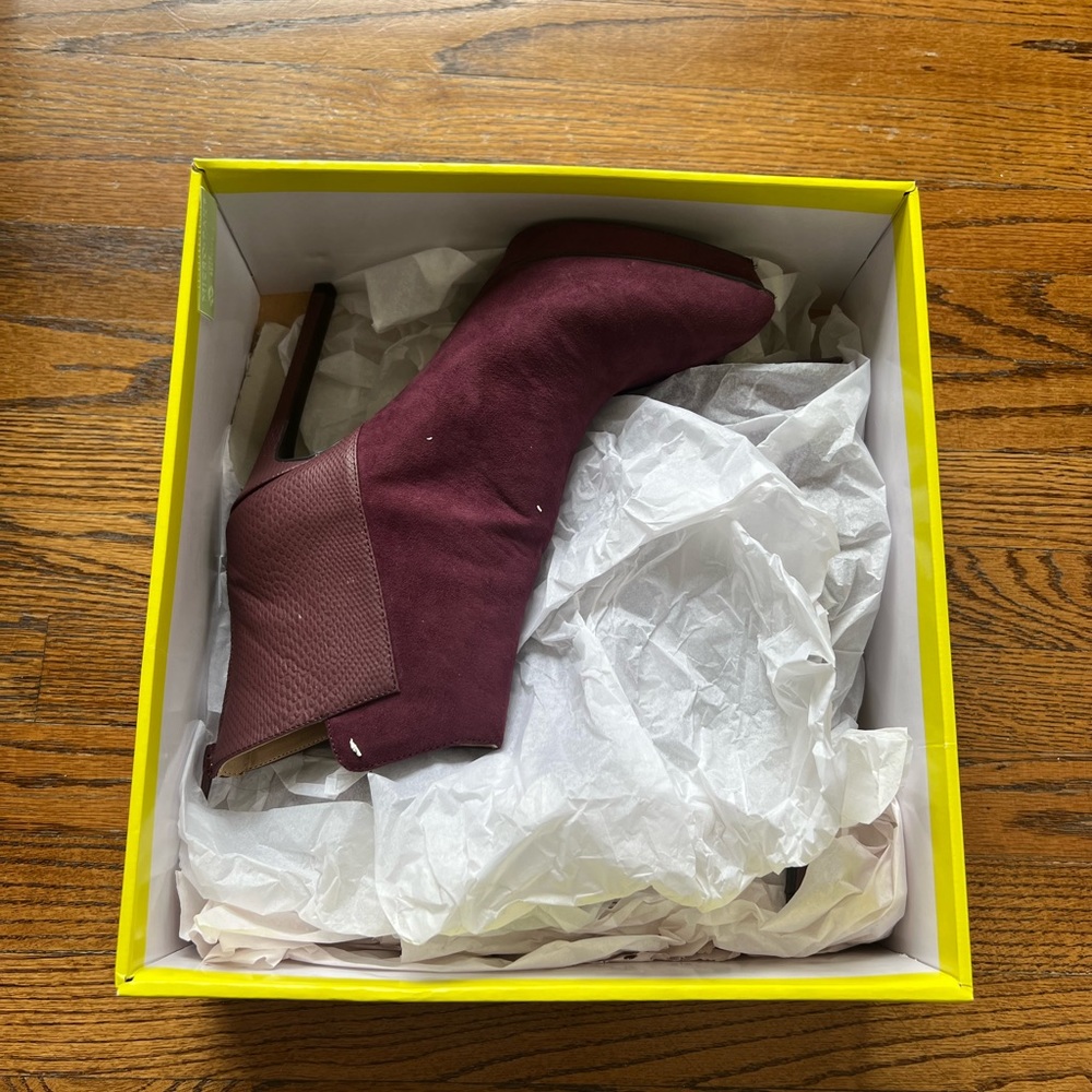 Paper Fox Burgundy Booties